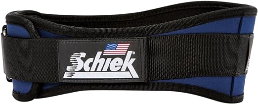 Schiek Sports Model 2004 Nylon 4 3/4" Weight Lifting Belt - Black