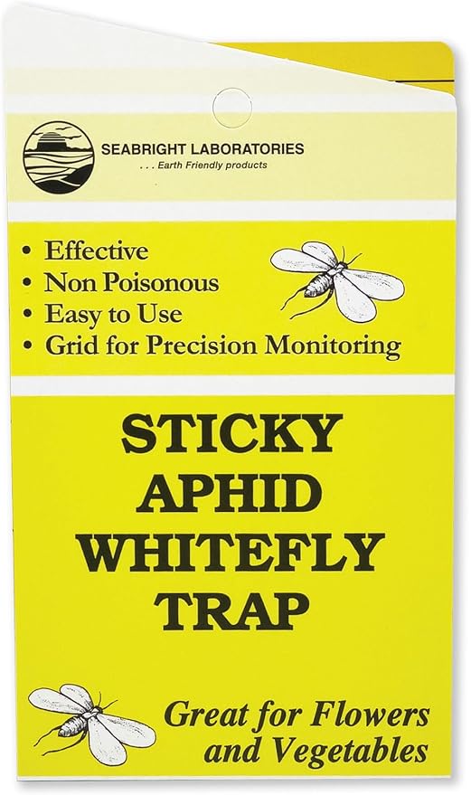 Yellow Sticky Aphid Whitefly Trap Pack of 15